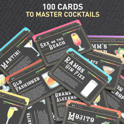 Cocktail Cards 5-Pack Gift Set