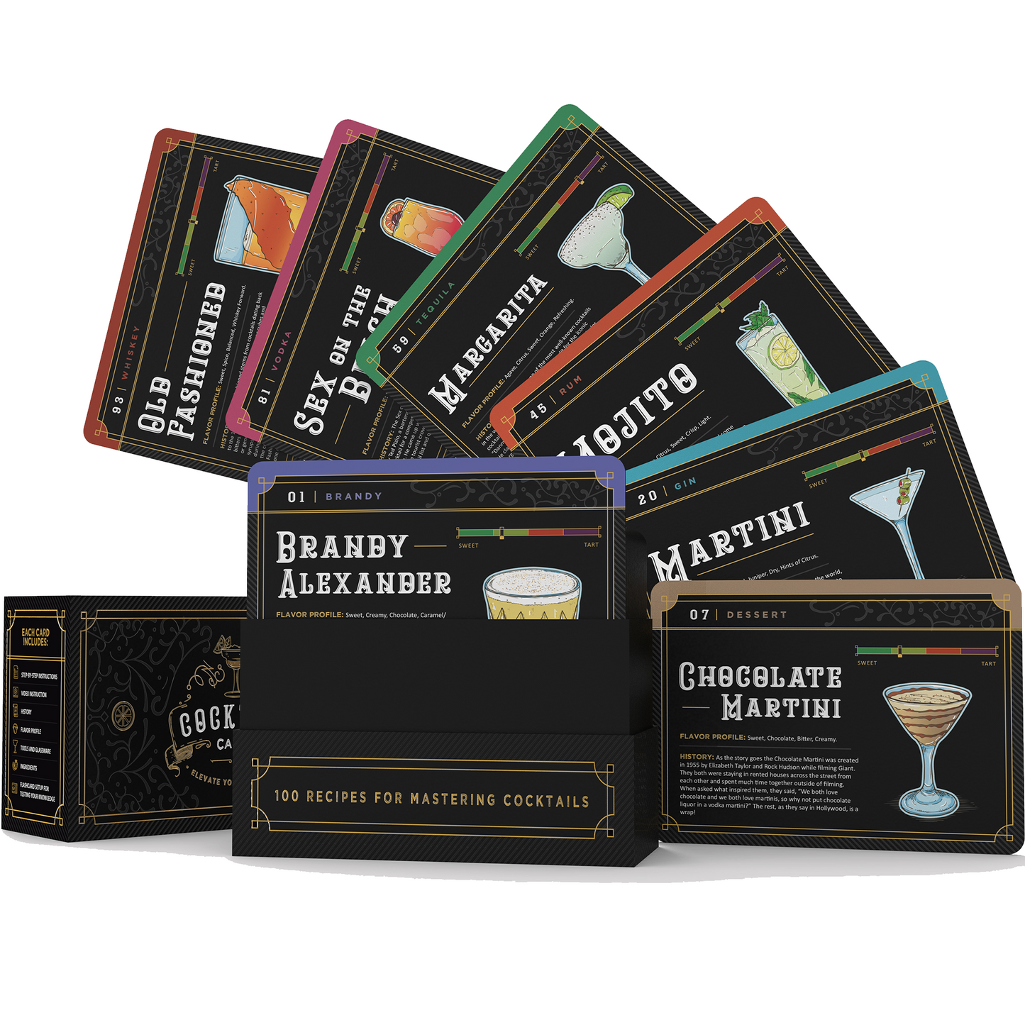 Cocktail Cards Box